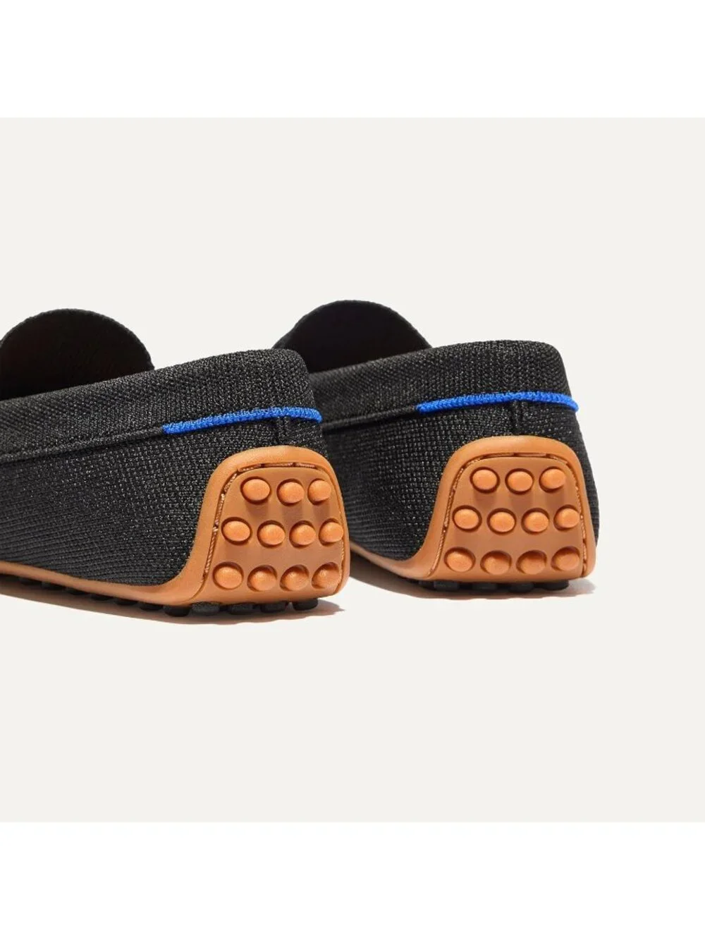 Women's Black Slip-On Comfortable Loafers Sustainable Washable Stylish Shoes